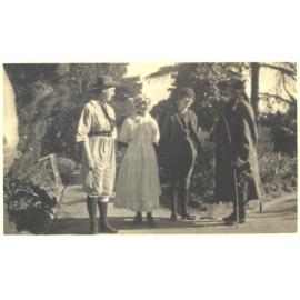 Photos of cast of "Lady Windemere's Fan," c.1914