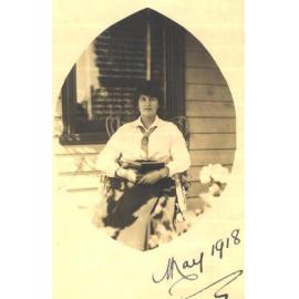 Student Reading, 1918
