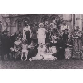 Cast of School Play, c.1918