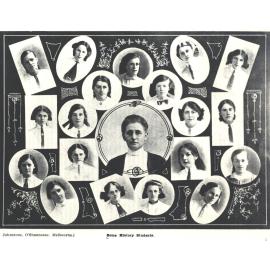 History Students and Miss Fitchett, c.1918 from Prospectus