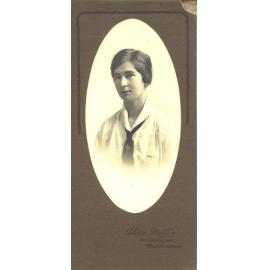 Portrait of Anna White, 1917