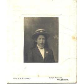 Portrait of Ilma Towler, c.1912