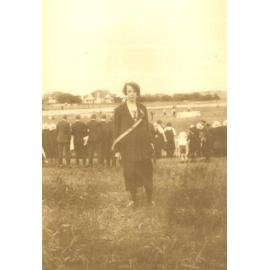 Student at Sports, c.1920