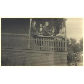 Isabel Rodger, Isabel Gordon, Sylvia Jones, Rose Roe and Amy Noble, 1924