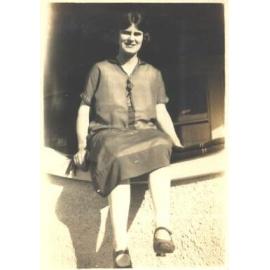 Photo of Mavis Warnock, c.1924