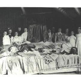Needlework Display, c.1896