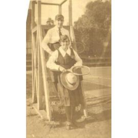 Ina Bitcon and Sally Dennis, c.1920