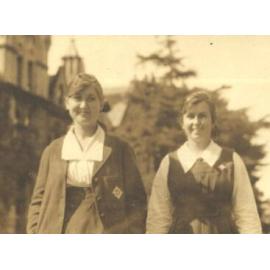 Ina Bitcon and Sally Dennis, c.1920