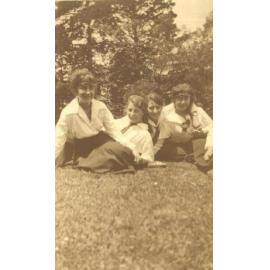 Girls on Lawn, c.1921