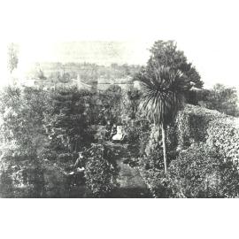 In the College Gardens, c.1890