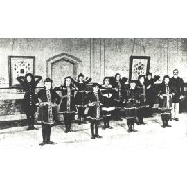 Gymnastics Class Inside, c.1890
