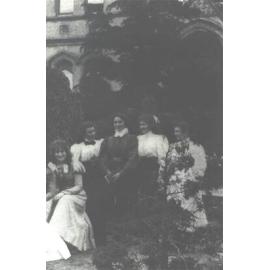 Students in Garden, c.1890