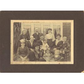 Graham and Waugh Family Portrait, c.1890