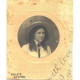 Portrait of Isa, ca1900s