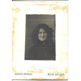 Portrait of student, ca1900s