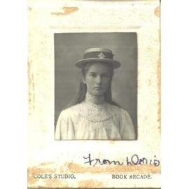 Portrait of Doris, ca1900s
