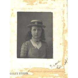 Portrait of Mona, ca1900s