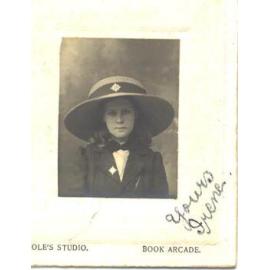 Portrait of Irene, ca1900s