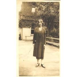 Miss Burton, Head of Business School and Shorthand Teacher, 1925