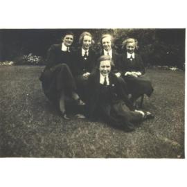 Margaret, Heather, Gwen, Betty and Enid, 1935