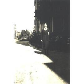 Roma in Front of School, 1934