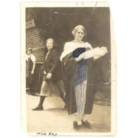 Photograph of teacher Miss Olga Hay, circa 1925-1926