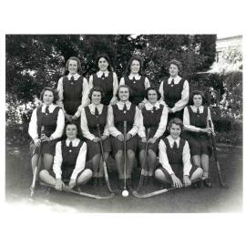 Photograph of 1944 hockey team