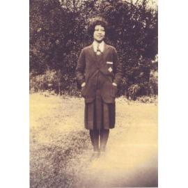 Photo of Princess Fusipala Tubou of Tonga whilst an MLC student,  likely 1928.
