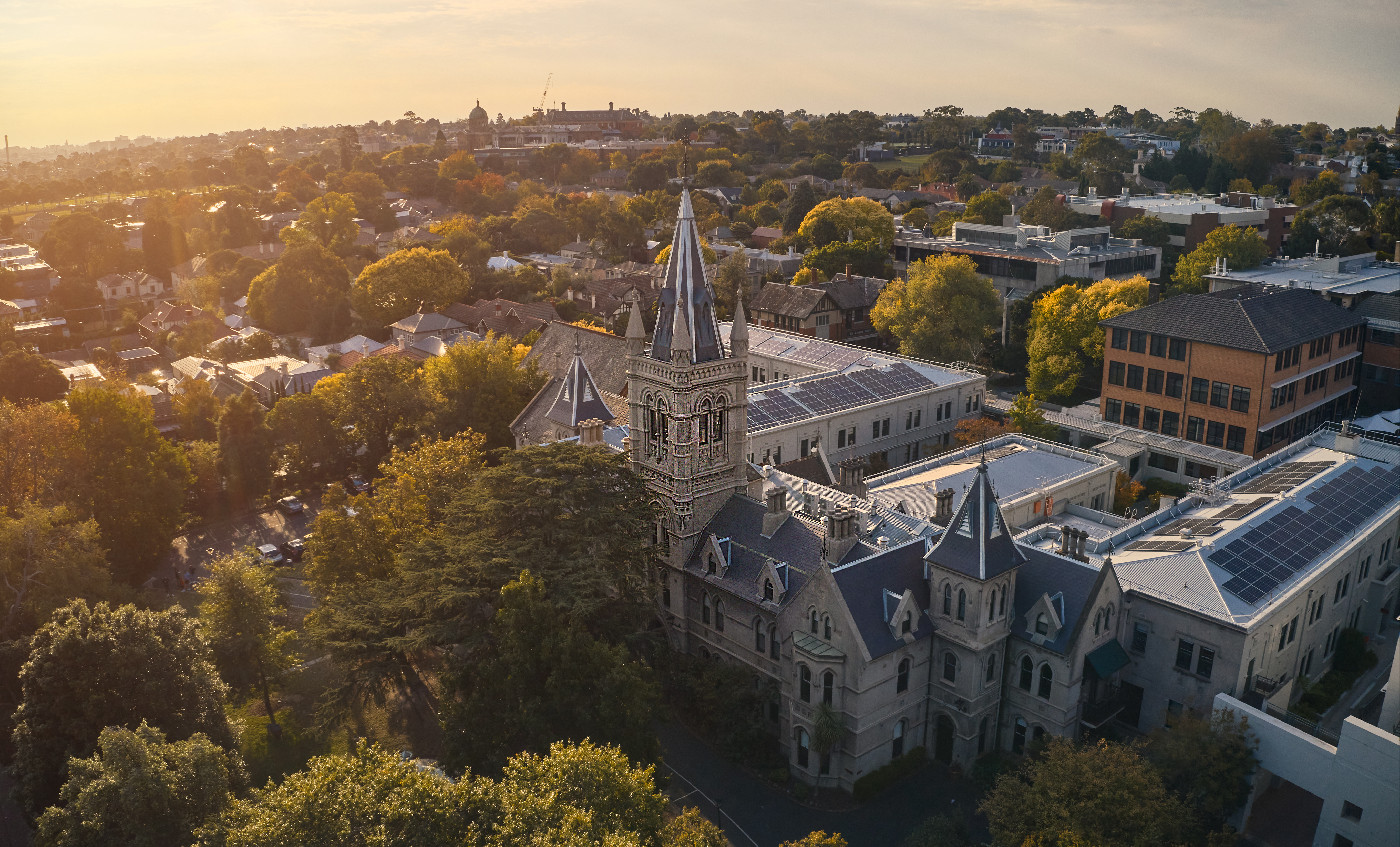 2022 Aerial Shot of Kew Campus